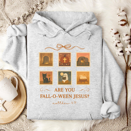Are You Fall-O-Ween Jesus Matthew 4.19 01 Hoodie