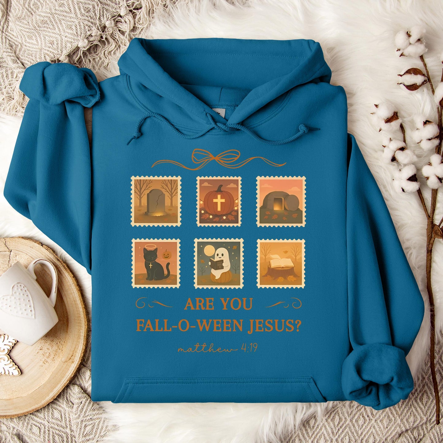Are You Fall-O-Ween Jesus Matthew 4.19 01 Hoodie