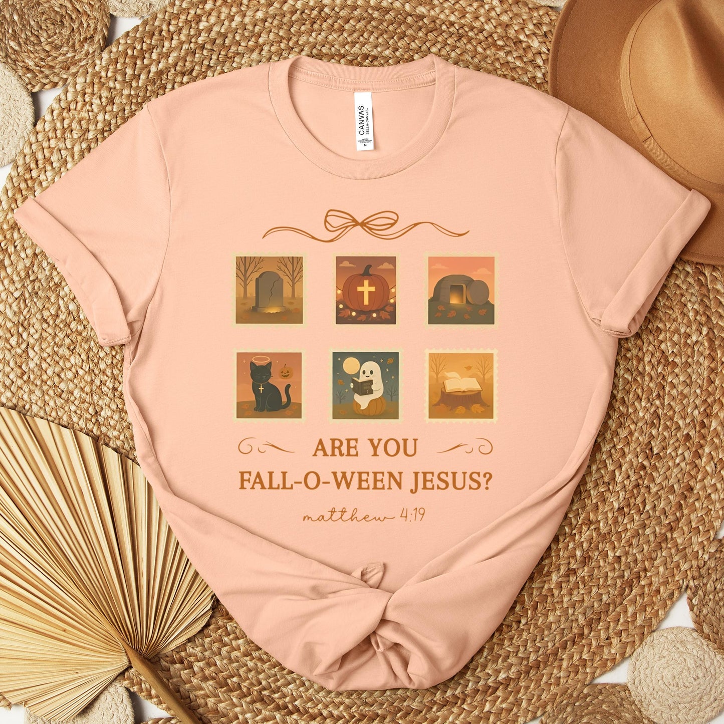 Are You Fall-O-Ween Jesus Matthew 4.19 01 Premium T-shirt