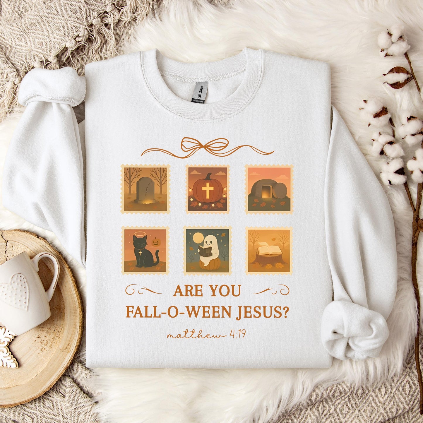 Are You Fall-O-Ween Jesus Matthew 4.19 01 Sweatshirt