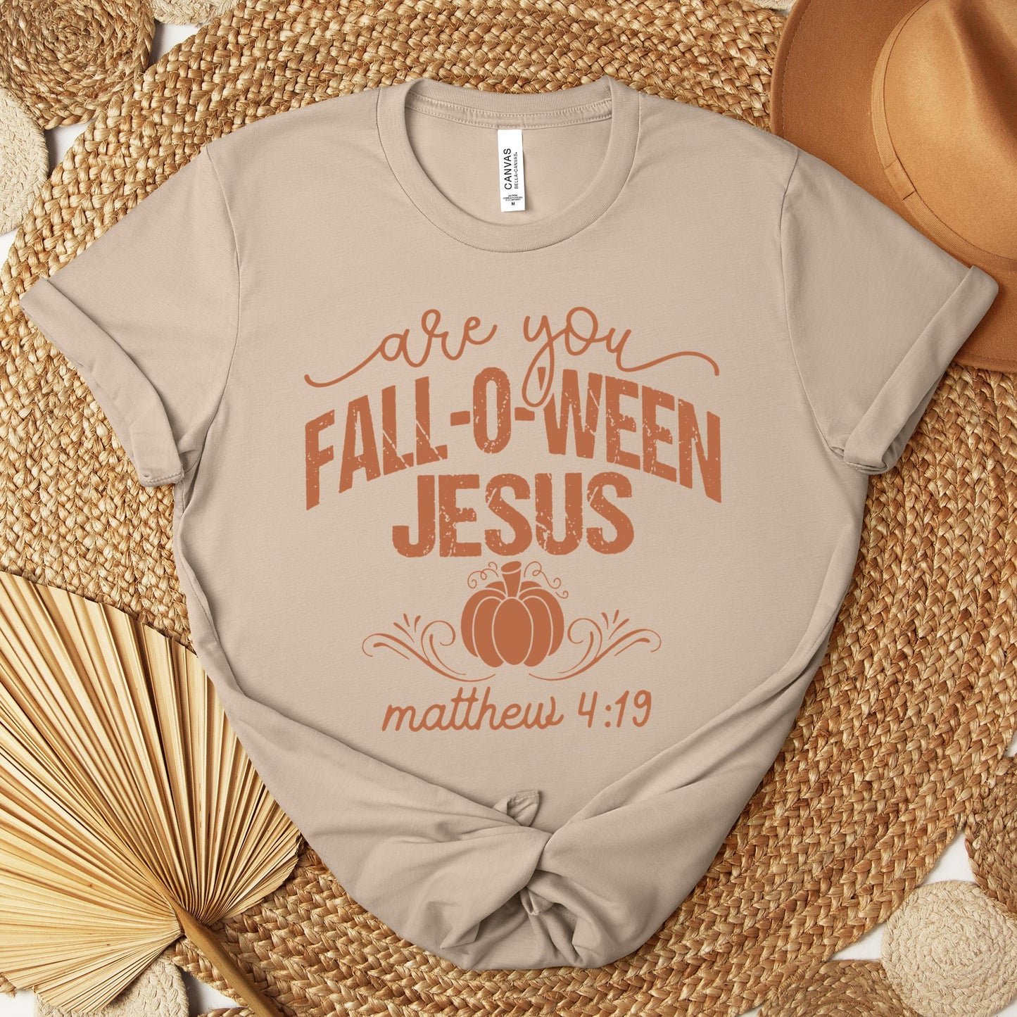 Are You Fall-O-Ween Jesus Matthew 4.19 05 Premium T-shirt