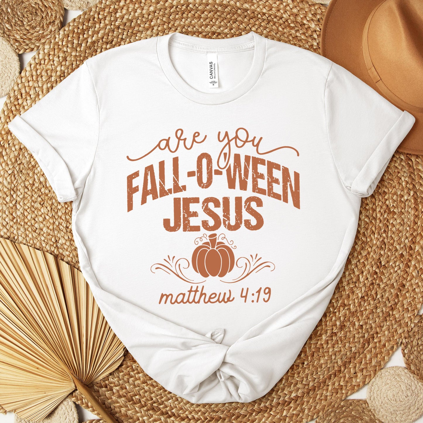 Are You Fall-O-Ween Jesus Matthew 4.19 05 Premium T-shirt