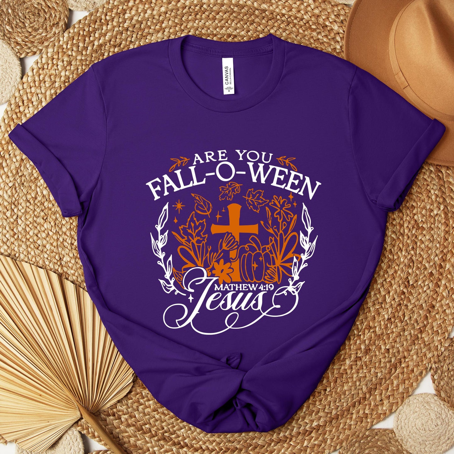 Are You Fall-O-Ween Jesus Matthew 4.19 06 Premium T-shirt