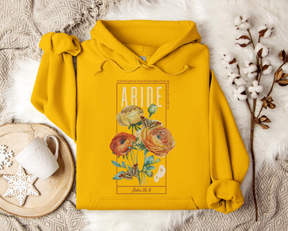 As The Branch Cannot Bear Fruit By Itself Unless It Abides In The Vine Hoodie