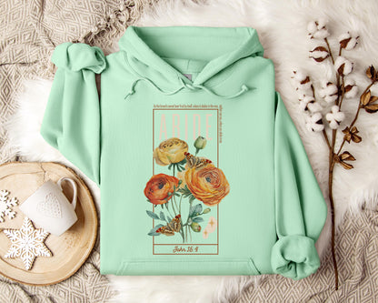 As The Branch Cannot Bear Fruit By Itself Unless It Abides In The Vine Hoodie