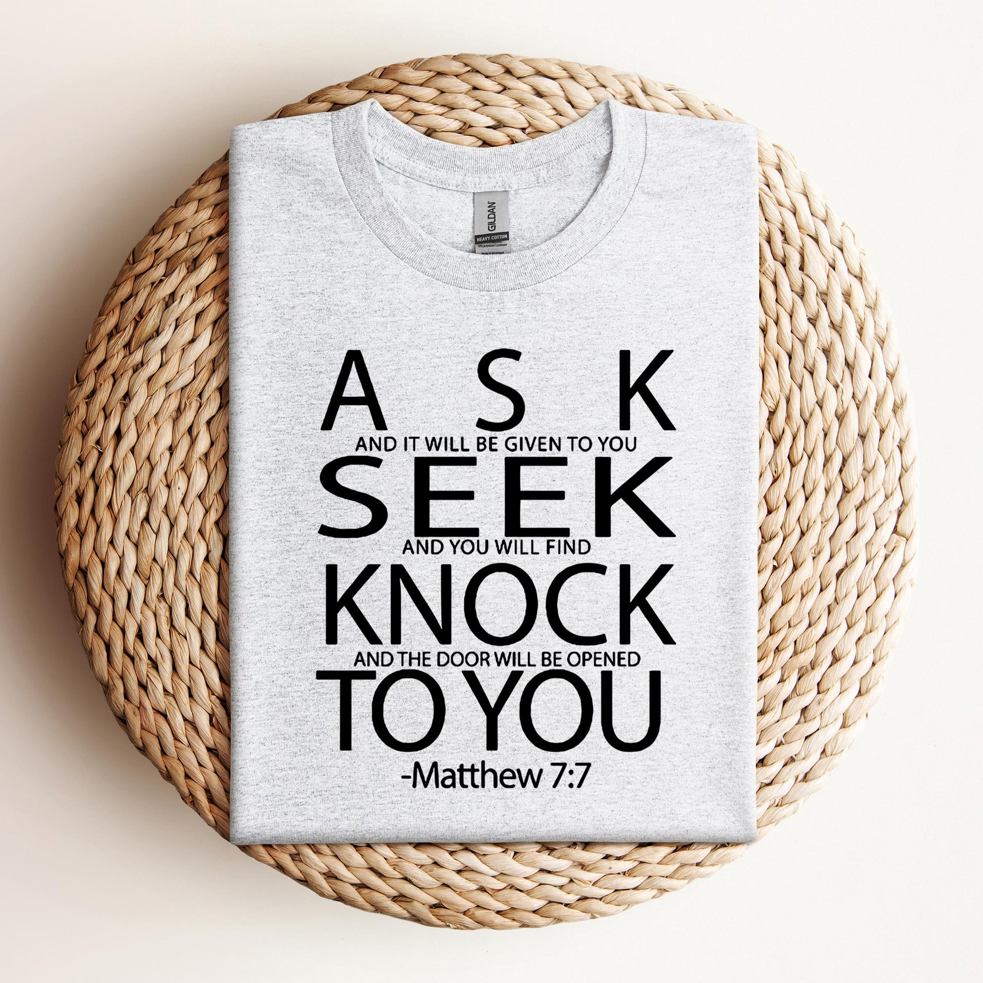 Ask Seek Knock To You Matthew 7.7