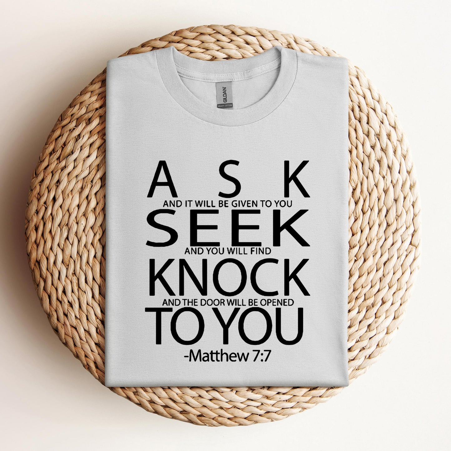 Ask Seek Knock To You Matthew 7.7