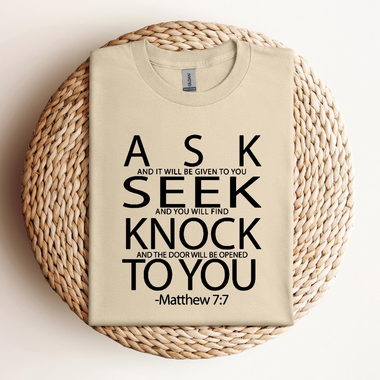 Ask Seek Knock To You Matthew 7.7