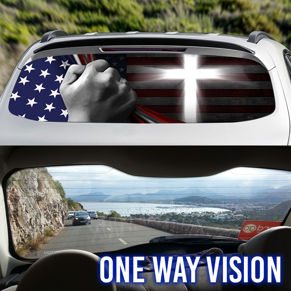 Jesus Is My Savior Rear Window Decal