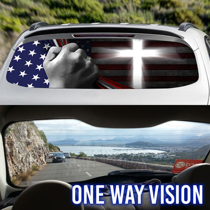 Jesus Is My Savior Rear Window Decal