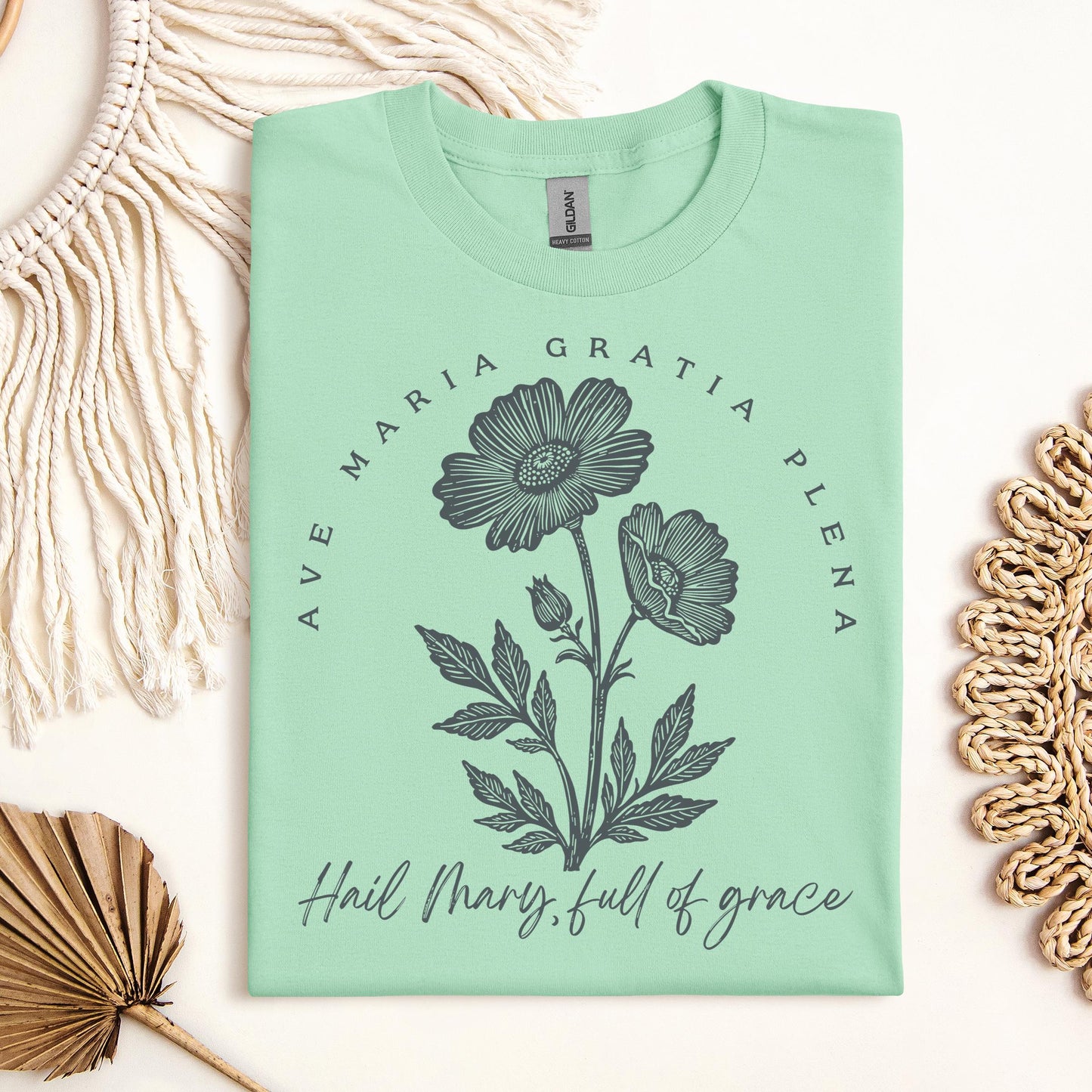 Ave Maria Gratia Plena Hail Mary Full Of Grace