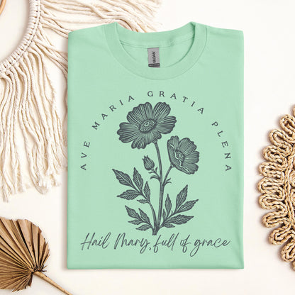 Ave Maria Gratia Plena Hail Mary Full Of Grace
