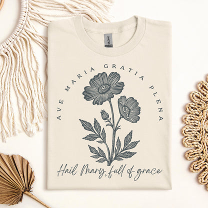 Ave Maria Gratia Plena Hail Mary Full Of Grace