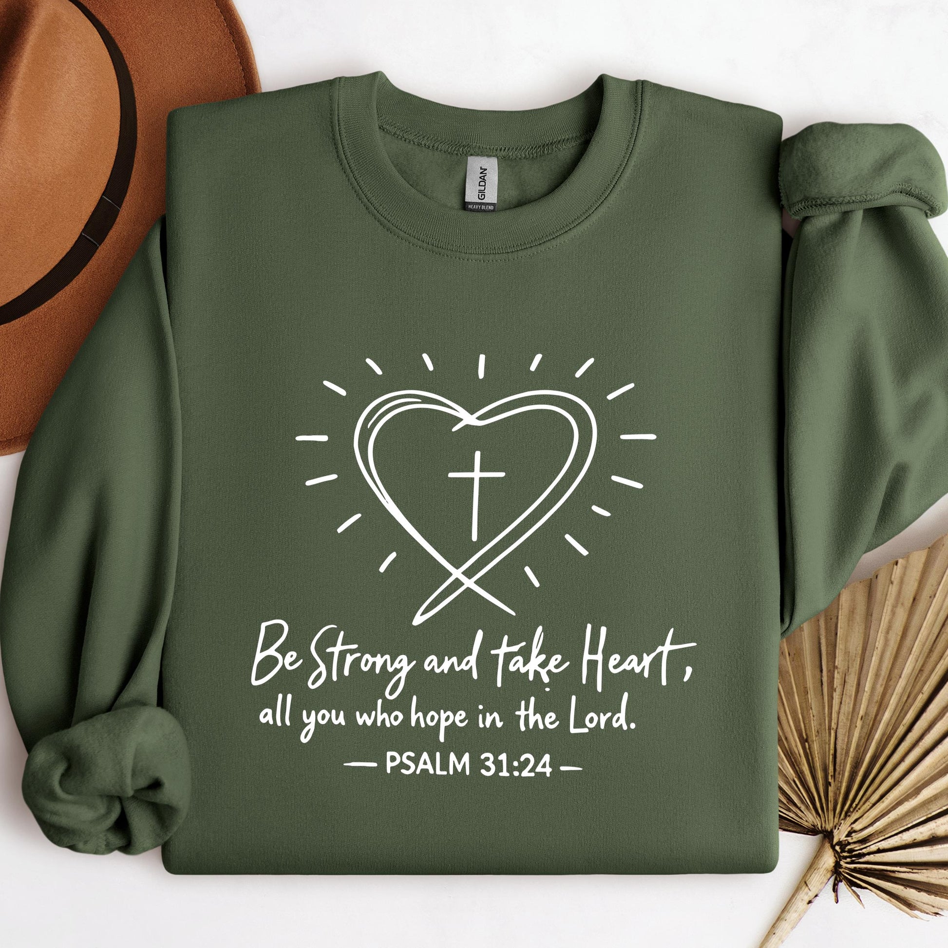Be Strong And Take Heart All You Who Hope In The Lord Psalm 31.24