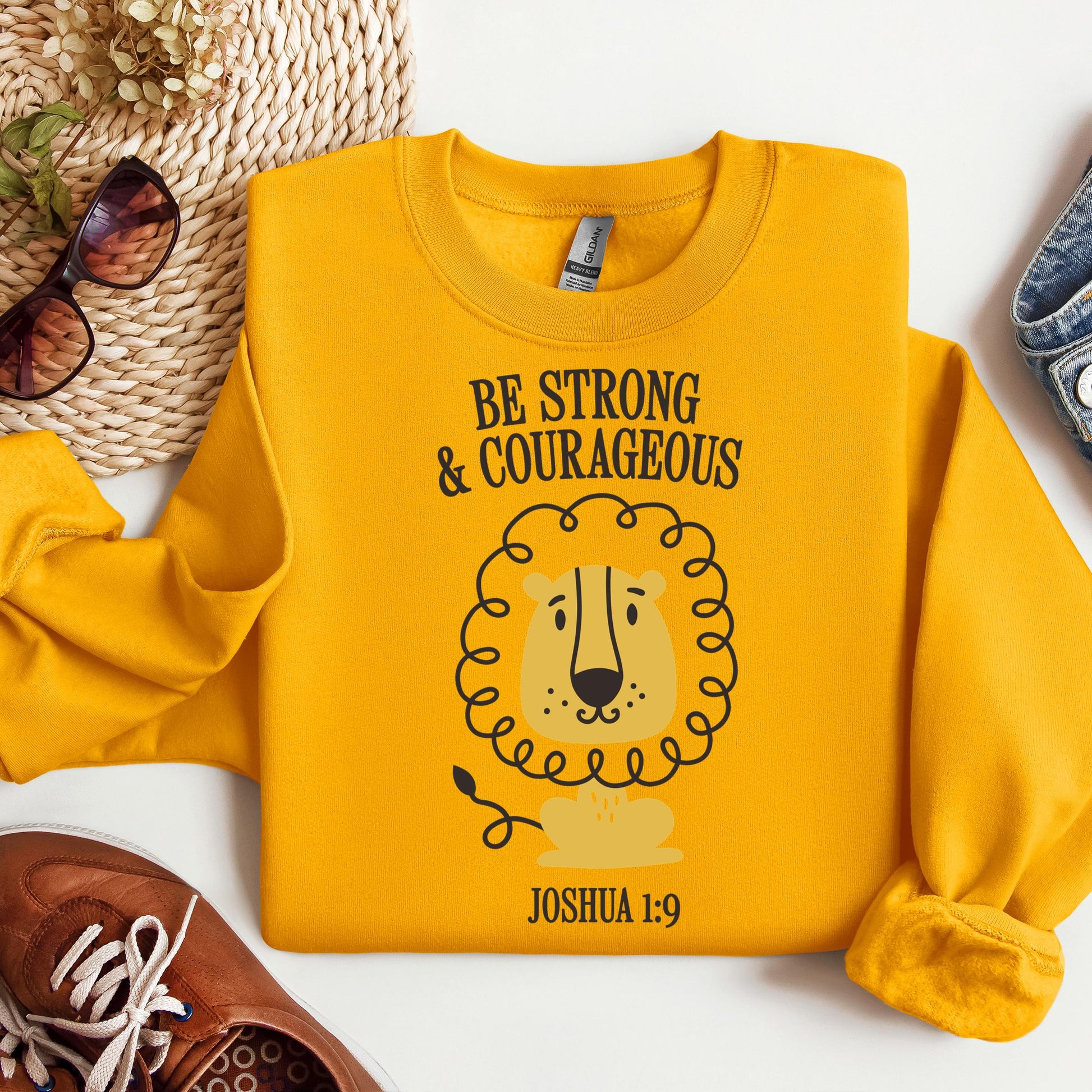Be Strong Courageous Joshua 1.9 01