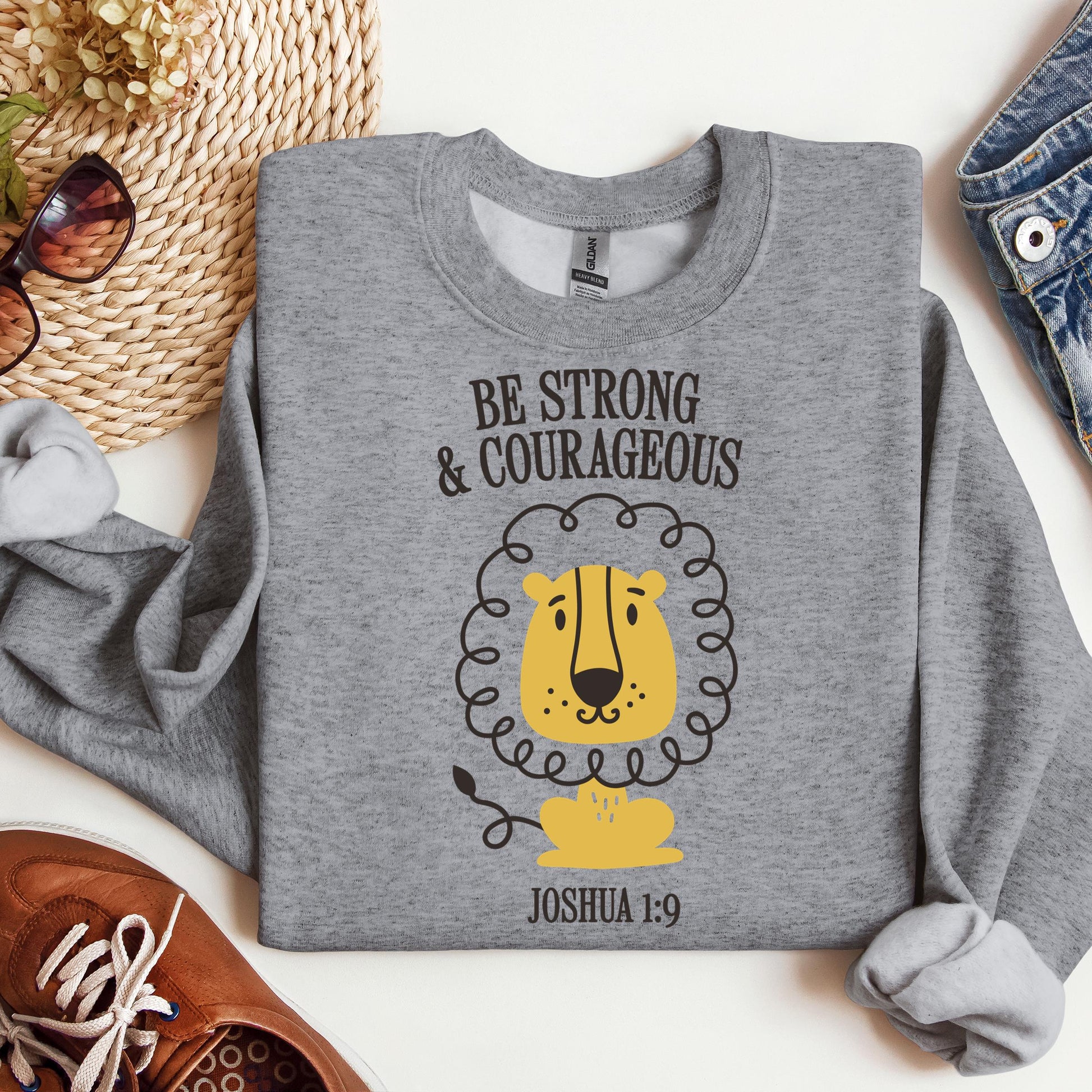 Be Strong Courageous Joshua 1.9 01