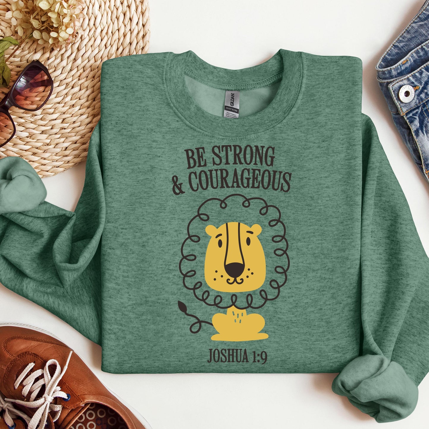 Be Strong Courageous Joshua 1.9 01