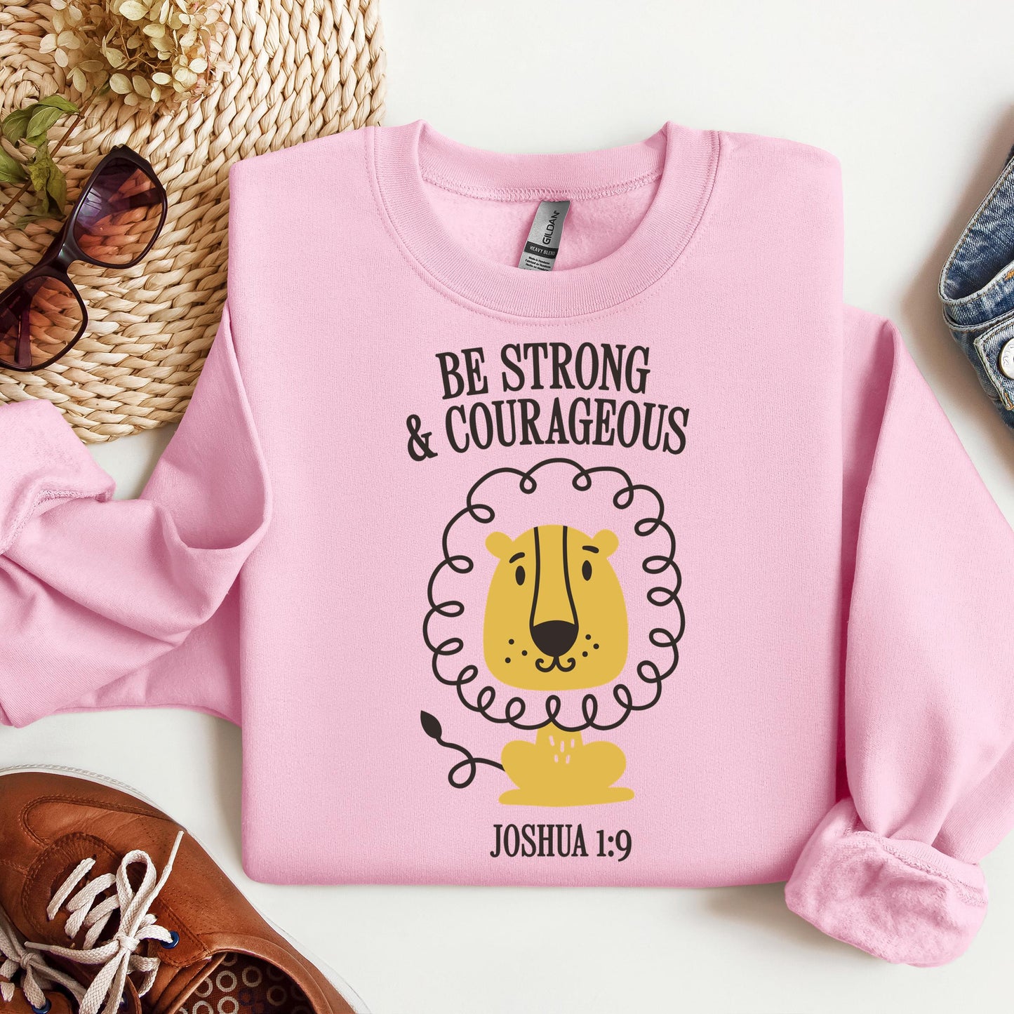 Be Strong Courageous Joshua 1.9 01