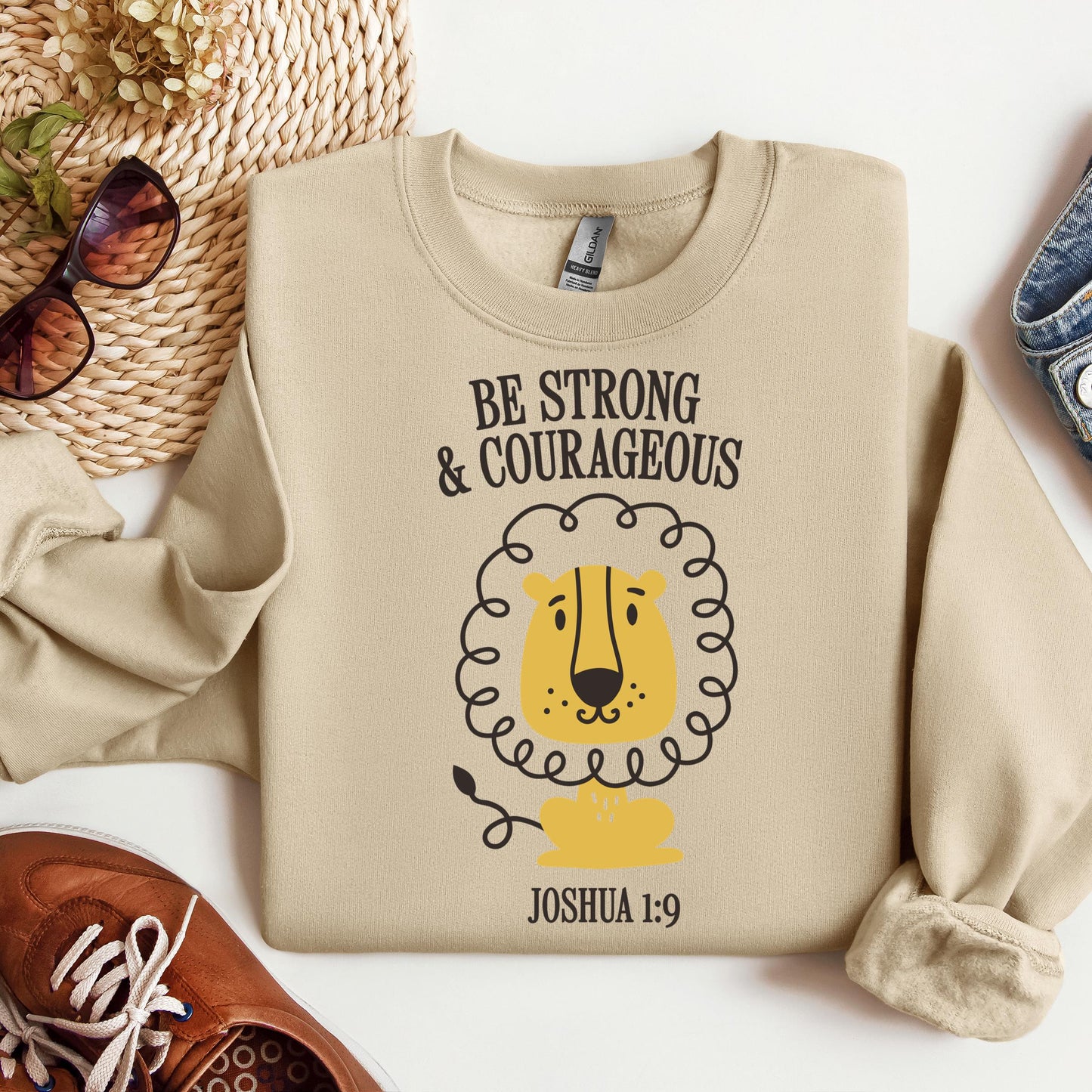 Be Strong Courageous Joshua 1.9 01