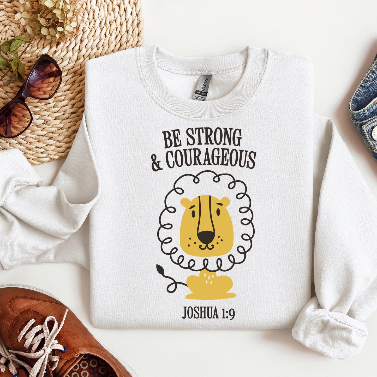 Be Strong Courageous Joshua 1.9 01