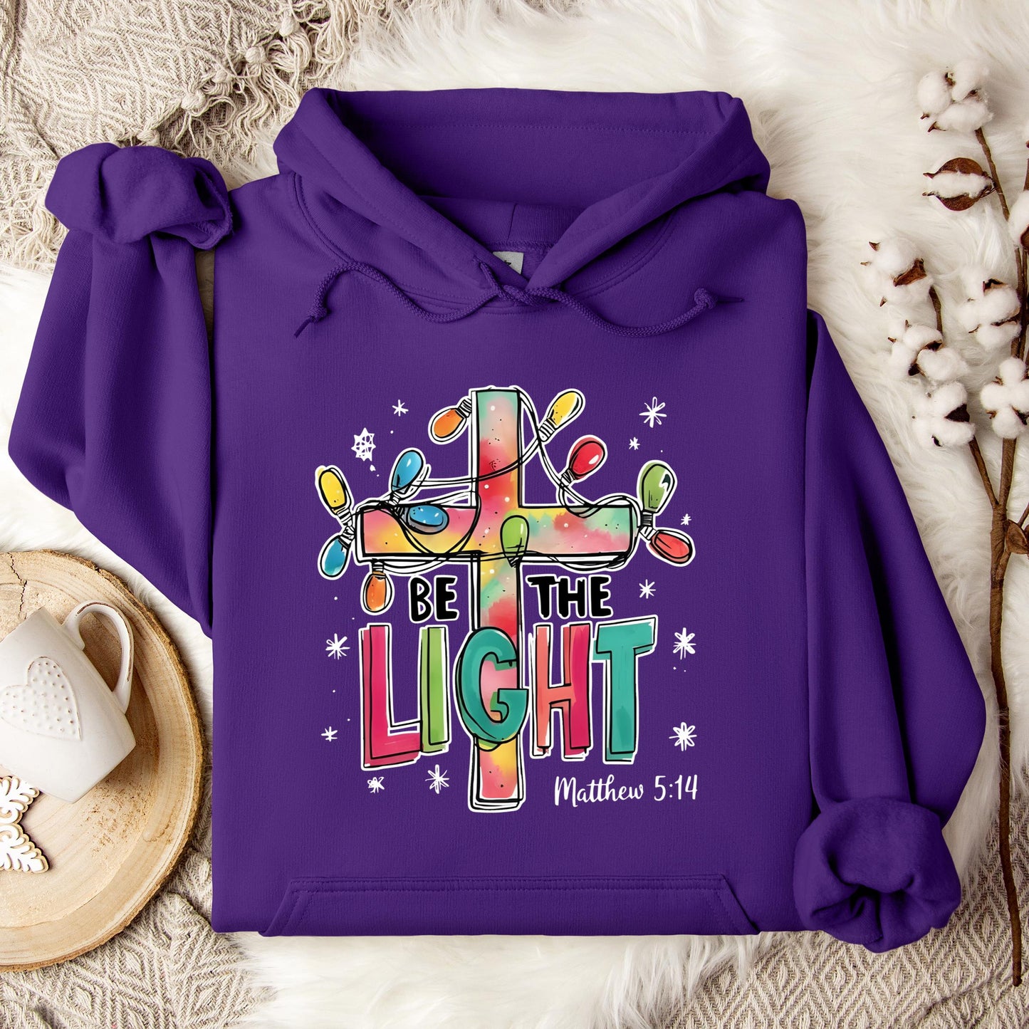 Be The Light Matthew 5.14 03 Hoodie