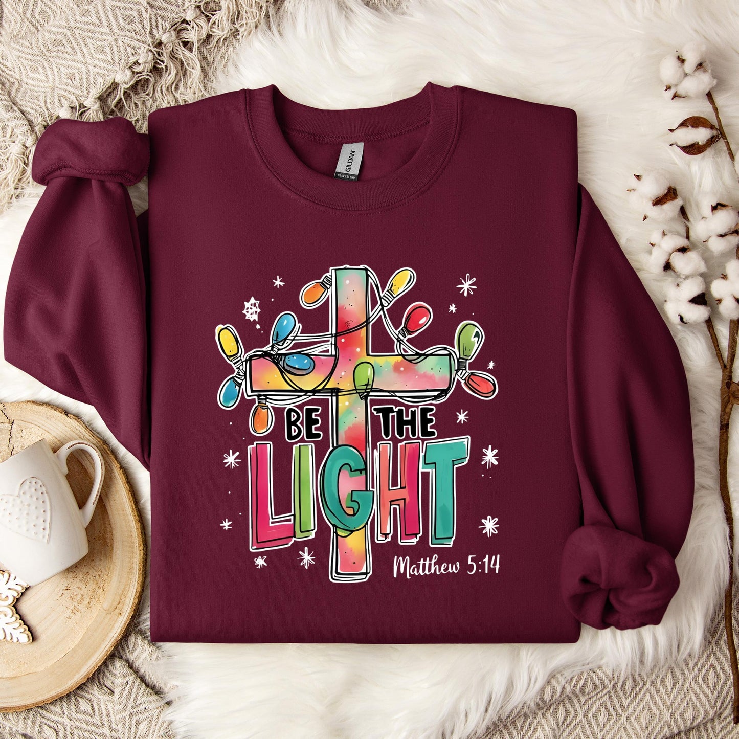 Be The Light Matthew 5.14 03 Sweatshirt
