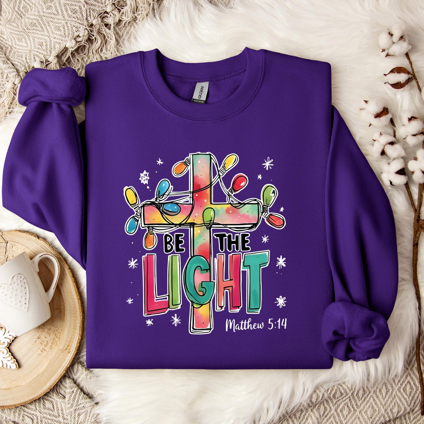 Be The Light Matthew 5.14 03 Sweatshirt