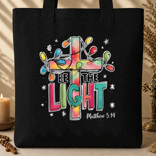 Be The Light Matthew 5.14 03 Tote Bag