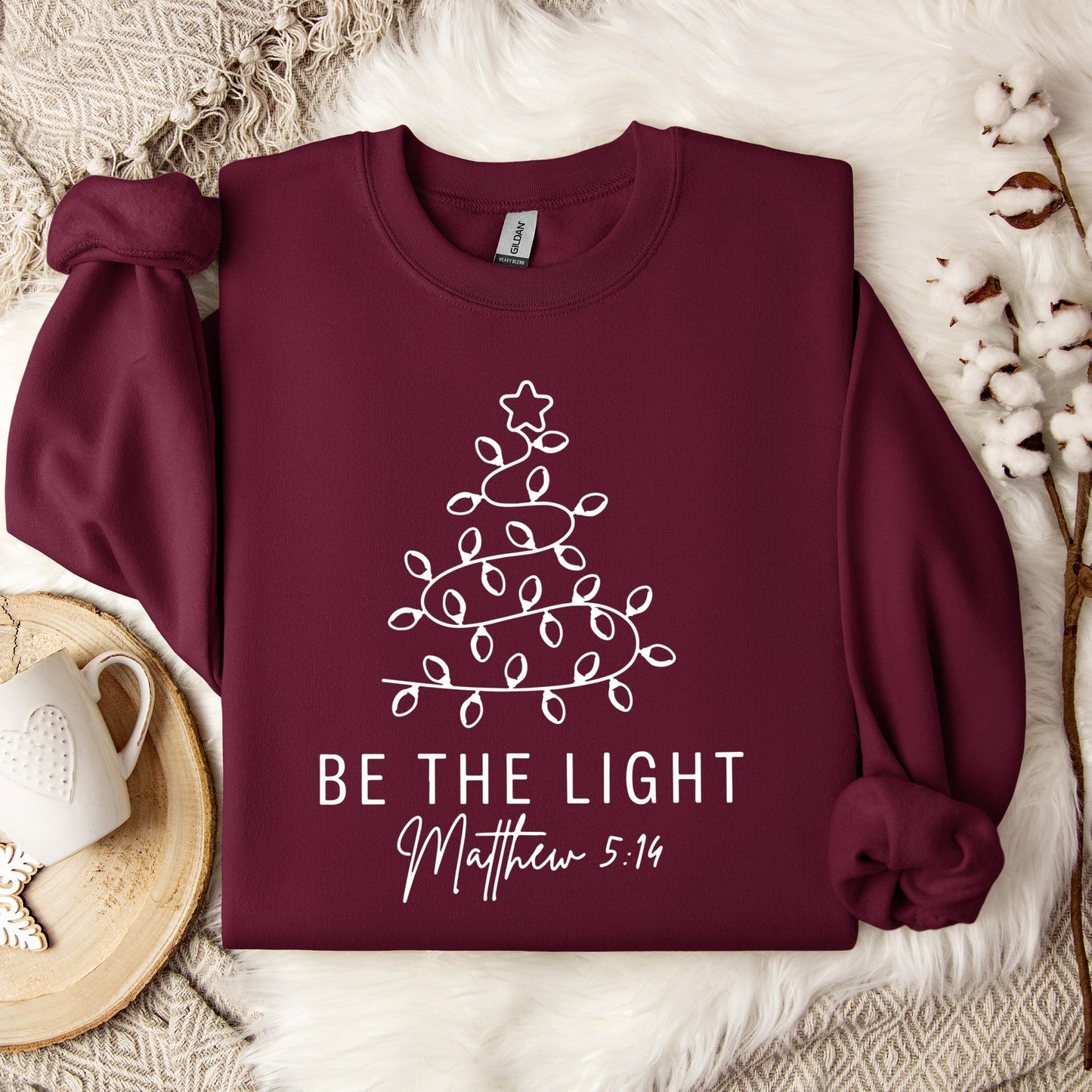Be The Light Matthew 5.14 04 Sweatshirt