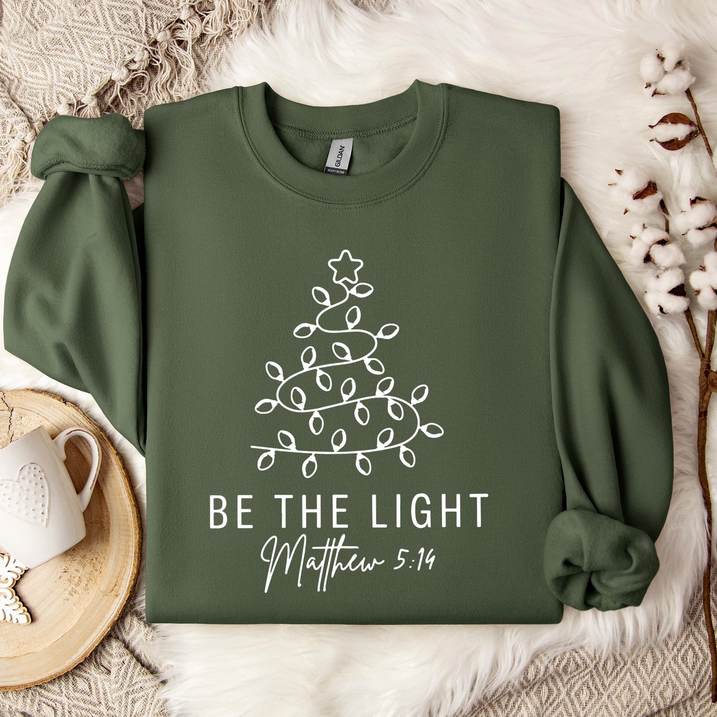 Be The Light Matthew 5.14 04 Sweatshirt
