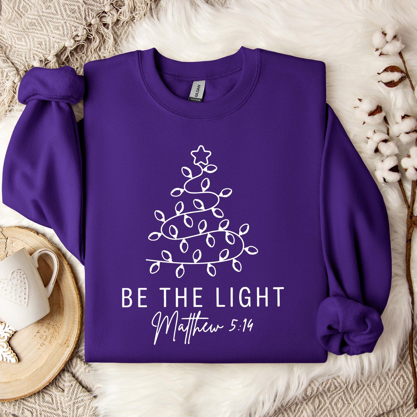 Be The Light Matthew 5.14 04 Sweatshirt