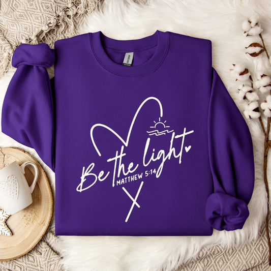 Be The Light Matthew 5.14 06 Sweatshirt