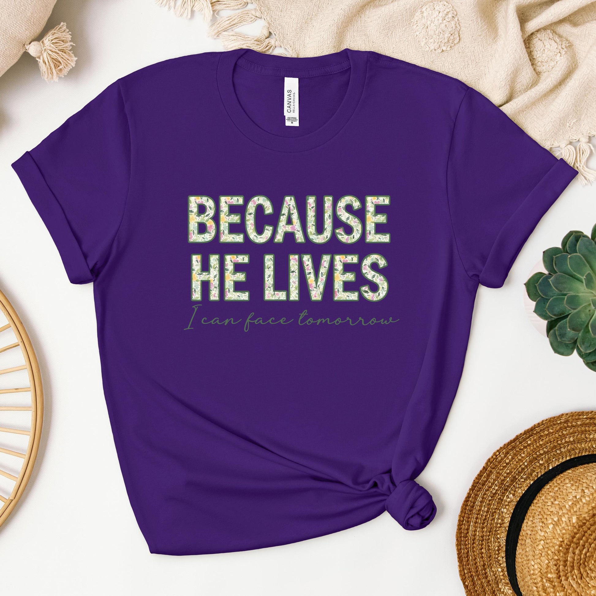 Because He Lives I Can Face Tomorrow 01