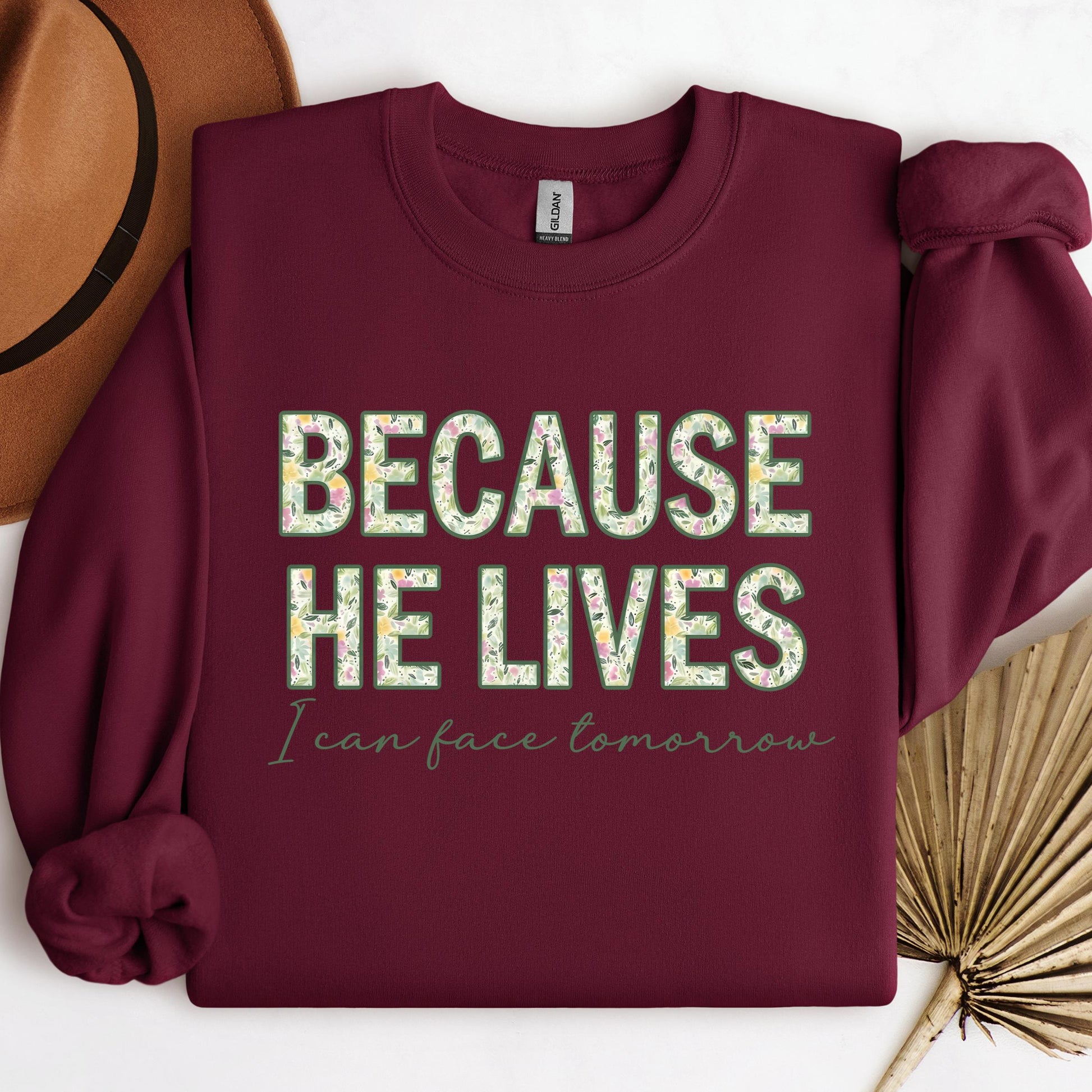 Because He Lives I Can Face Tomorrow 01