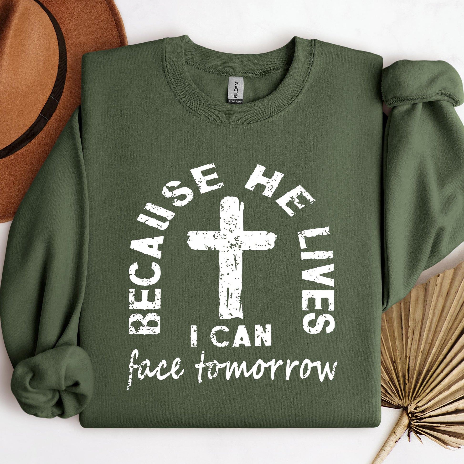 Because He Lives I Can Face Tomorrow
