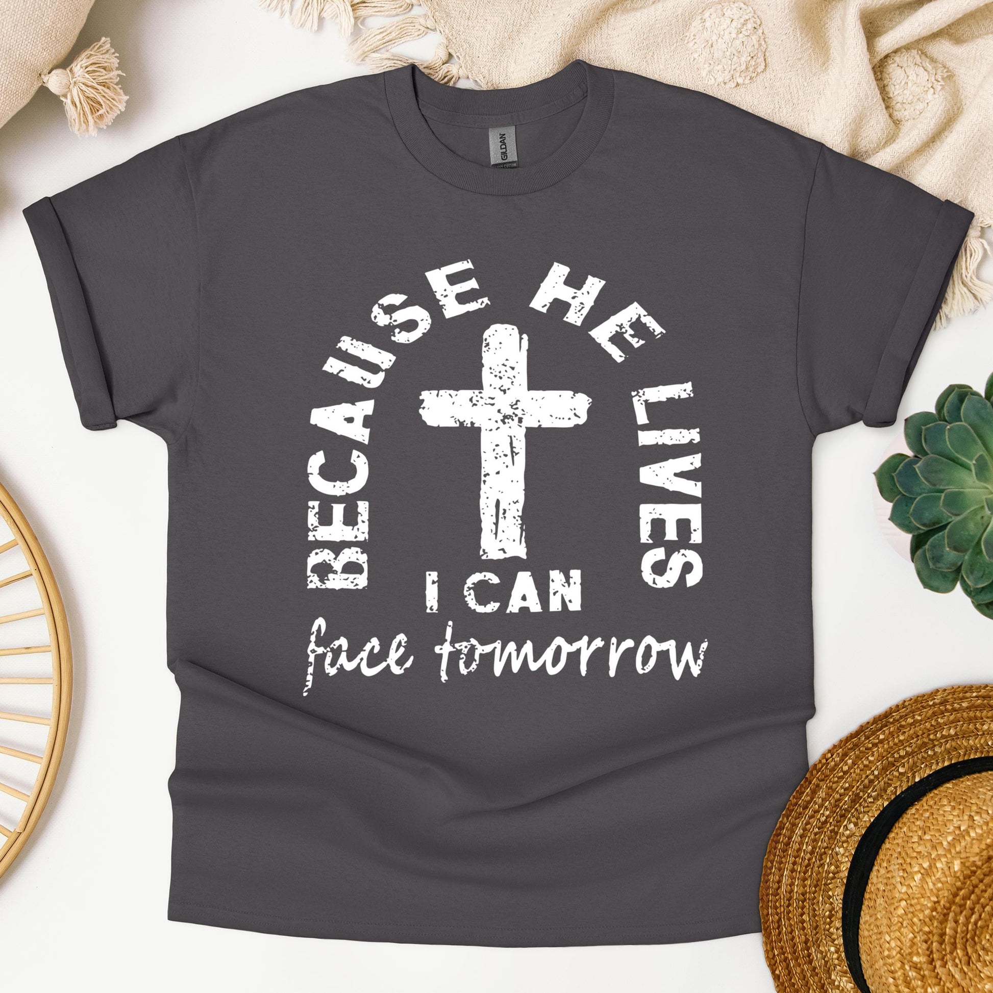 Because He Lives I Can Face Tomorrow