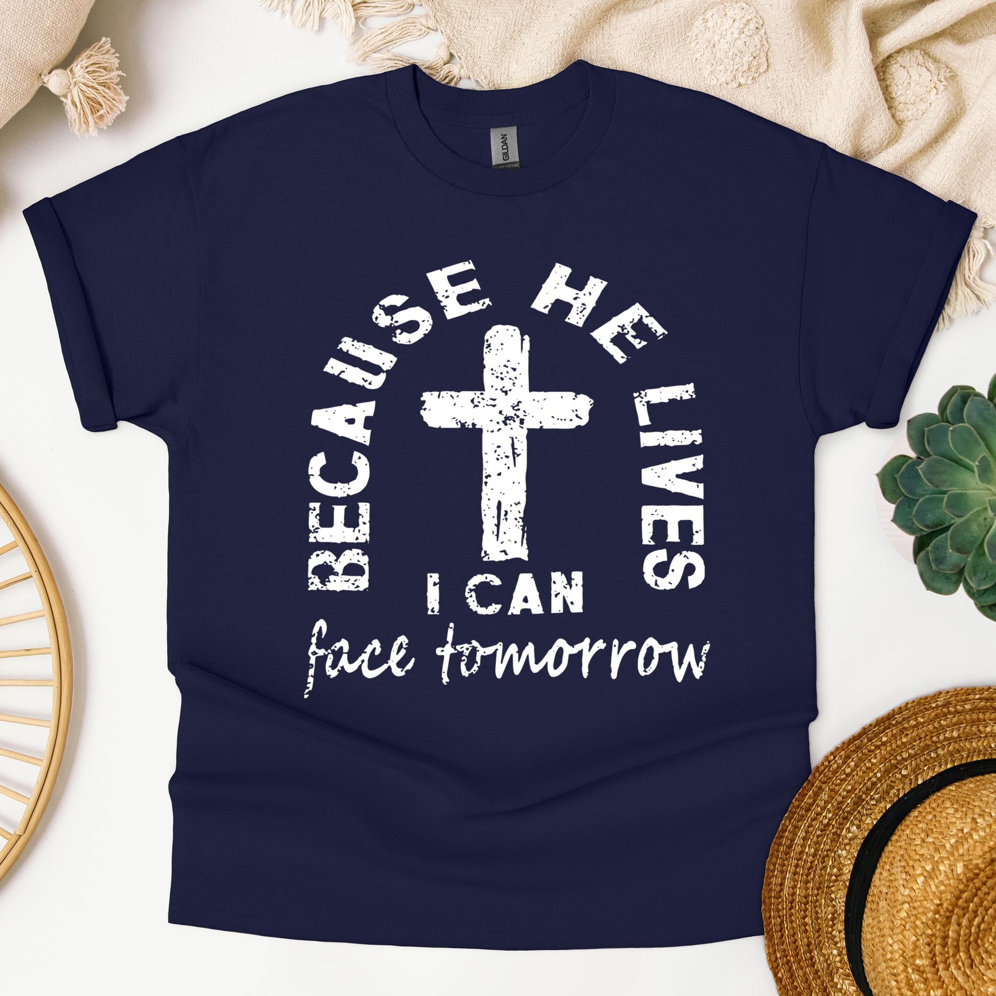 Because He Lives I Can Face Tomorrow