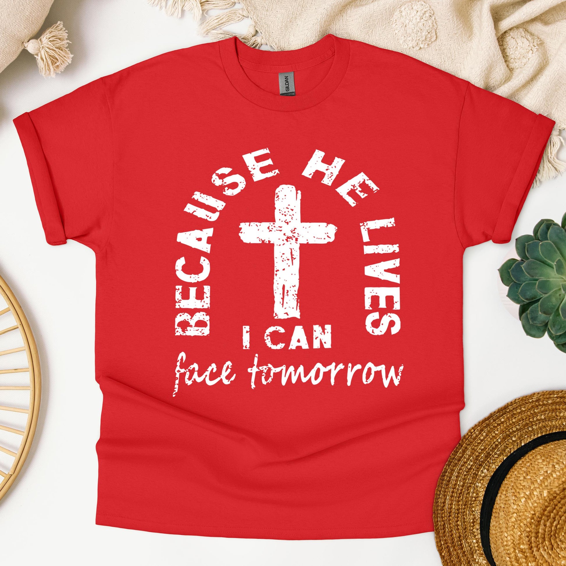 Because He Lives I Can Face Tomorrow