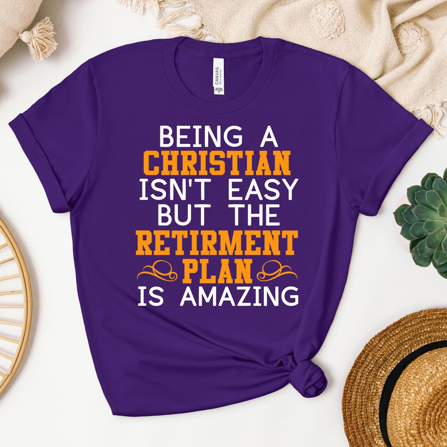 Being Christian Isn't Easy But The Retirement Plan Is Amazing 01