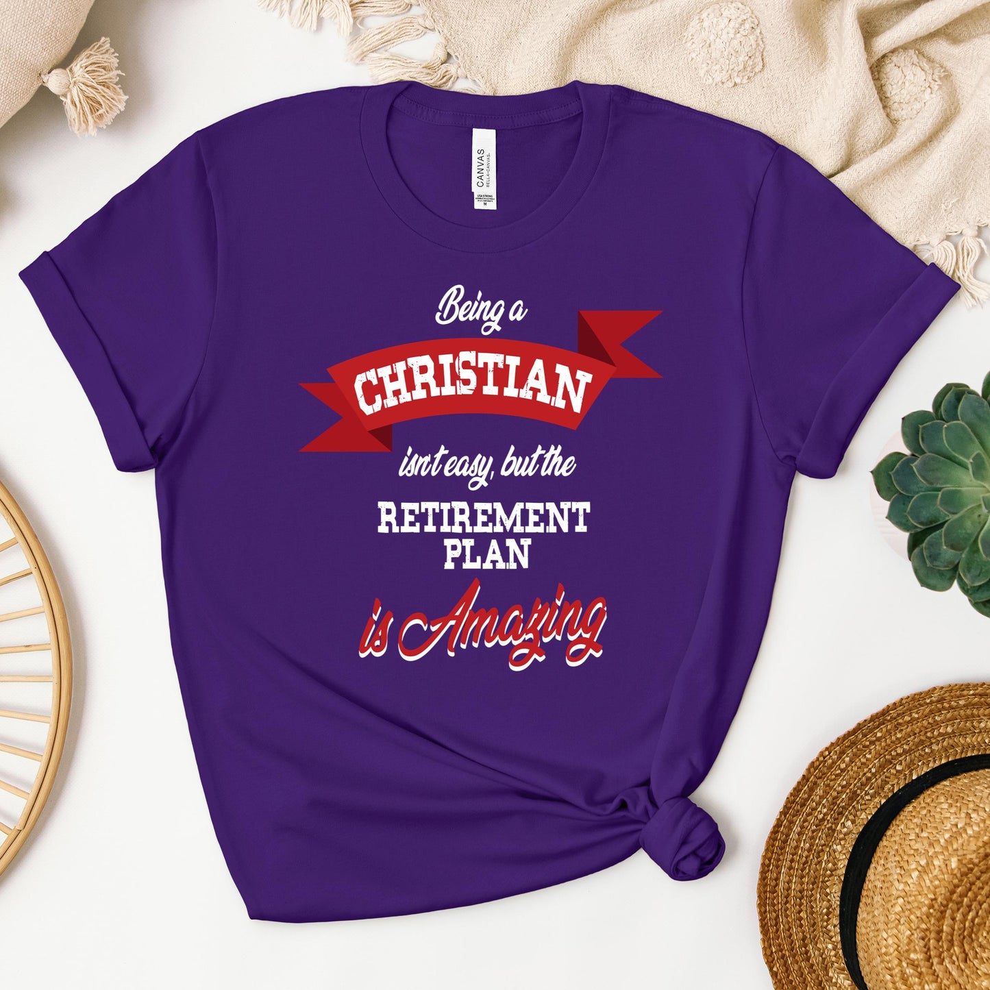 Being Christian Isn't Easy But The Retirement Plan Is Amazing 07