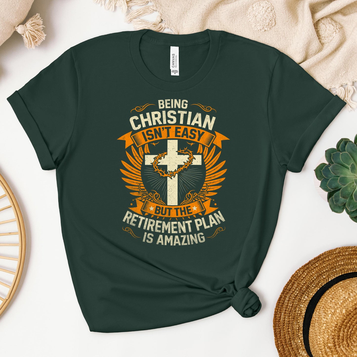 Being Christian Isn't Easy But The Retirement Plan Is Amazing 14