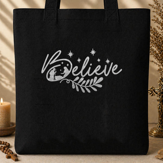Believe Christmas 02 Tote Bag