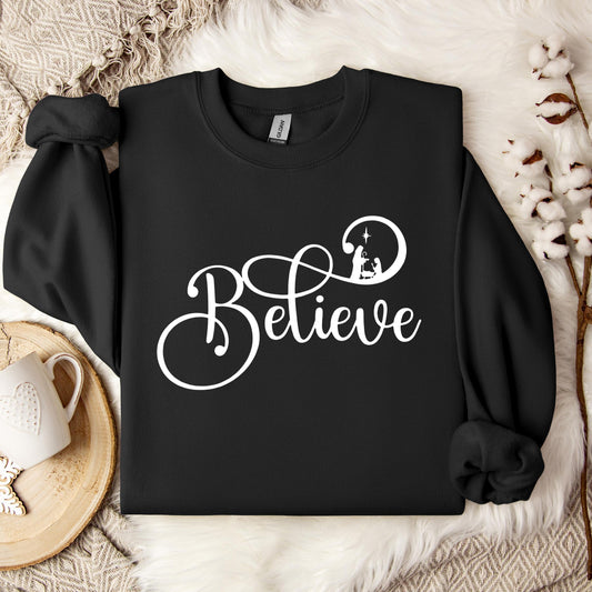 Believe Christmas Sweatshirt