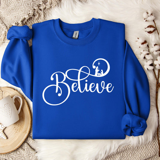Believe Christmas Sweatshirt