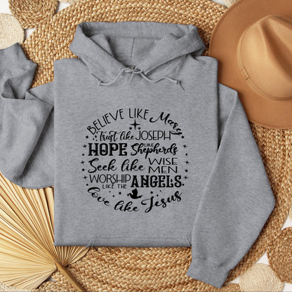 Believe Like Mary Love Like Jesus