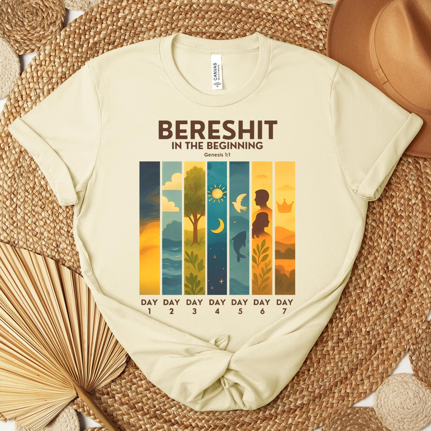 Bereshit In The Beginning Genesis 1.1 Premium T-shirt