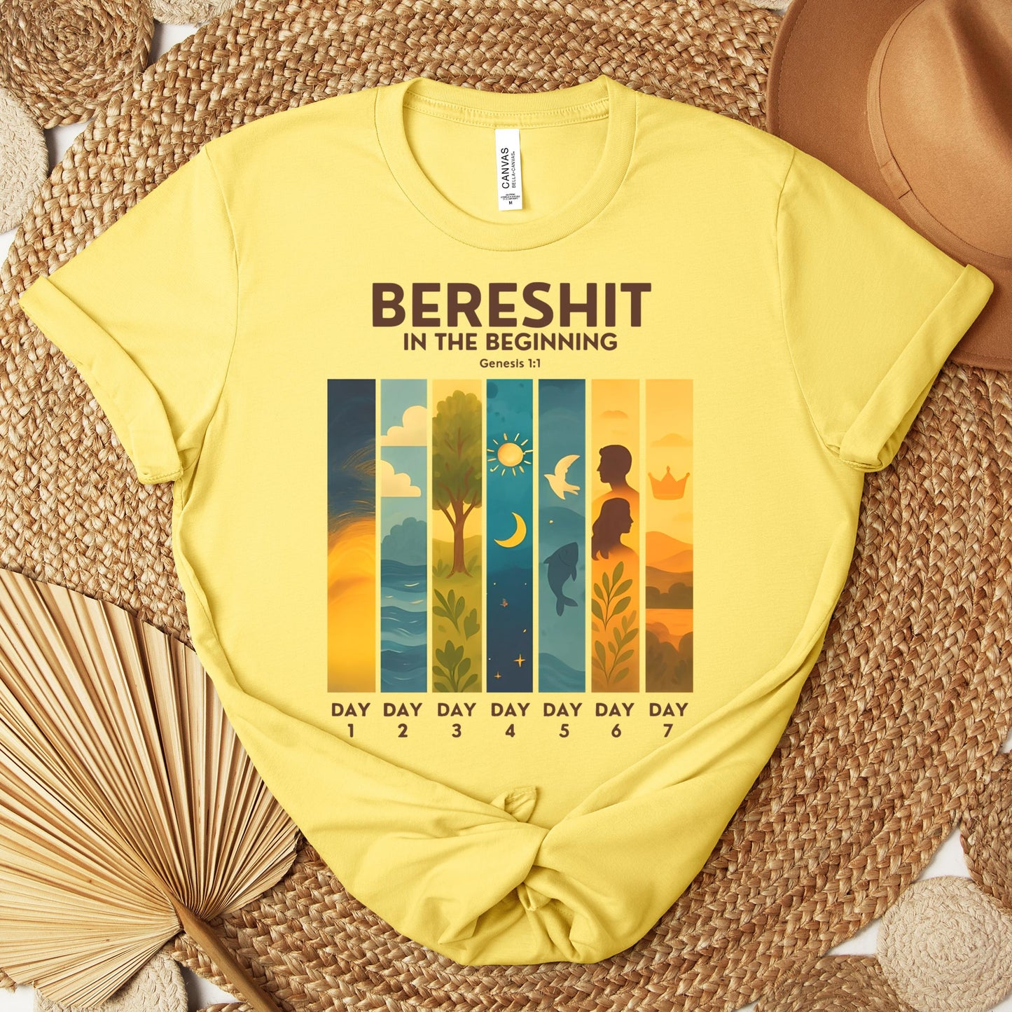 Bereshit In The Beginning Genesis 1.1 Premium T-shirt