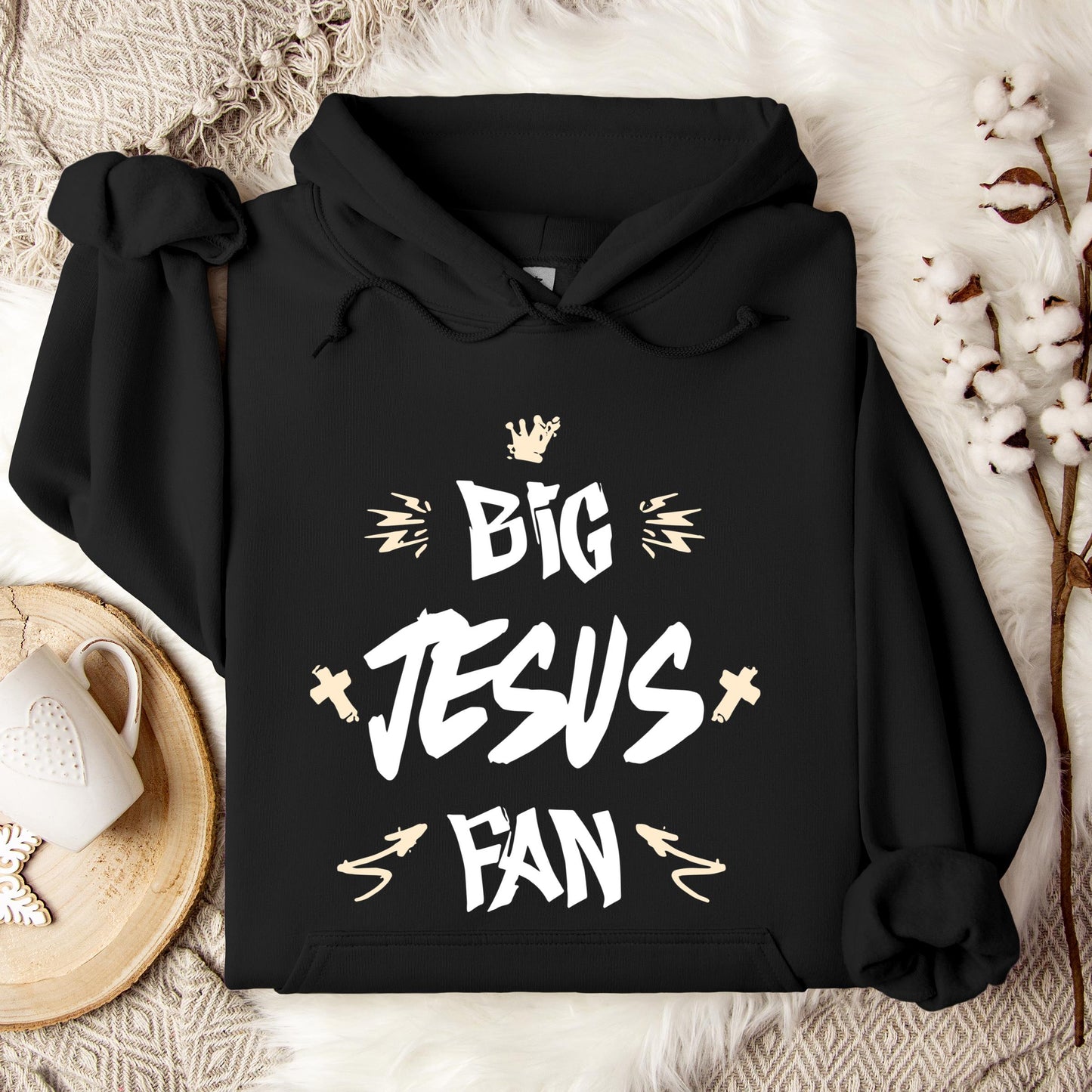 Big Jesus Fan Hoodie