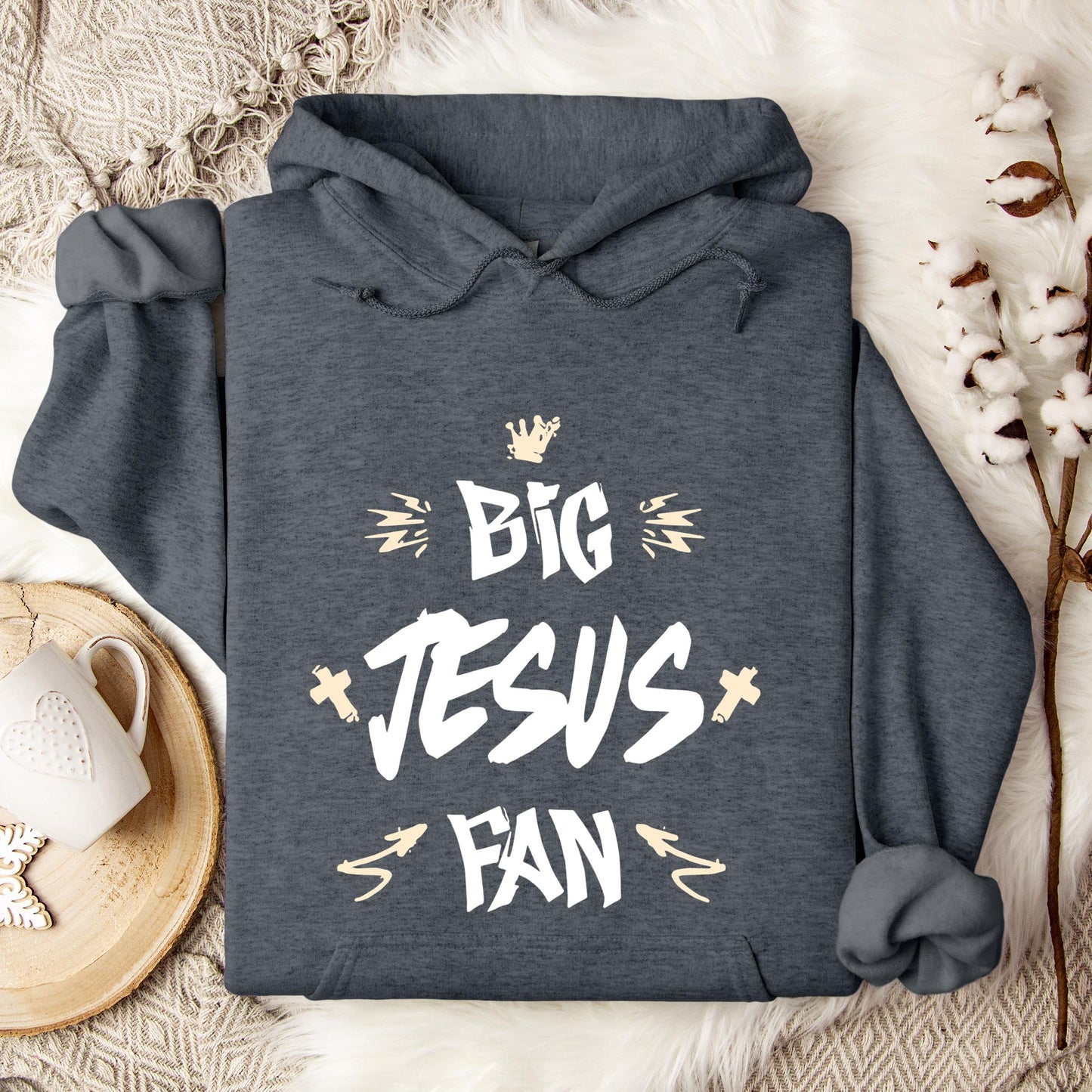 Big Jesus Fan Hoodie