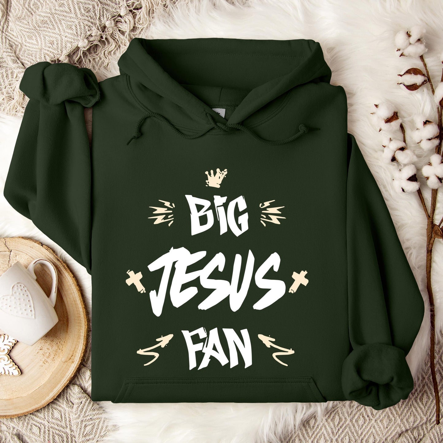 Big Jesus Fan Hoodie